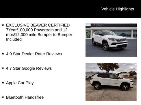 Used 2024 Jeep Compass Limited AWD/4WD image 5
