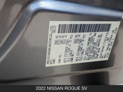 Used 2022 Nissan Rogue SV w/ SV Premium Package FWD image 26