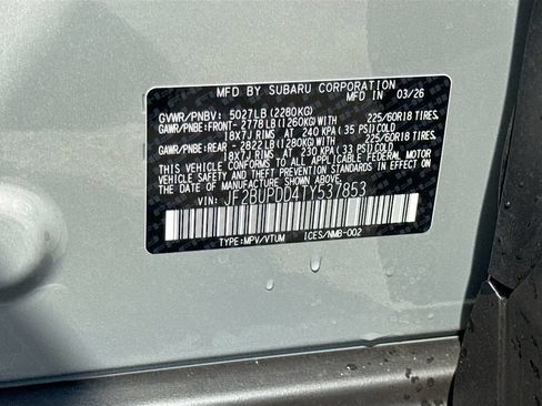 New 2026 Subaru Outback Limited AWD/4WD image 42