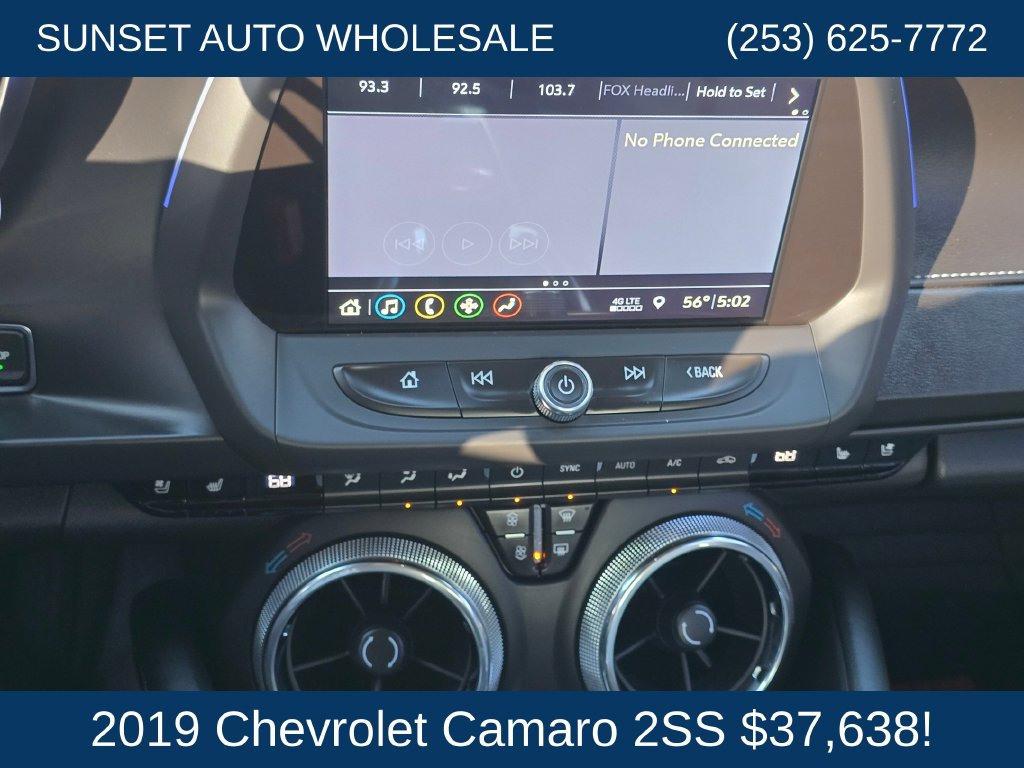 Used 2019 Chevrolet Camaro SS RWD image 42