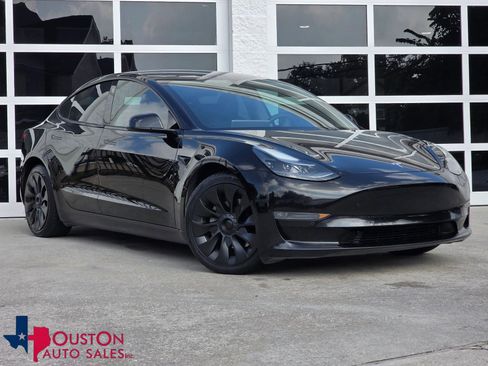 Used 2022 Tesla Model 3 Long Range AWD/4WD image 1