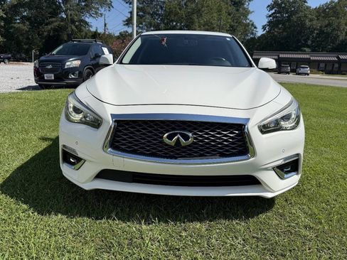 Used 2021 INFINITI Q50 Luxe w/ Seat & Sound Package RWD image 3