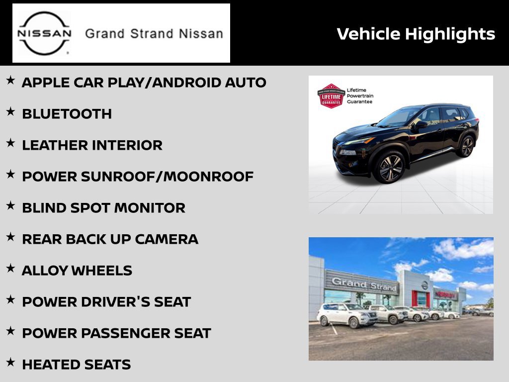Certified 2023 Nissan Rogue SL w/ SL Premium Package FWD image 4