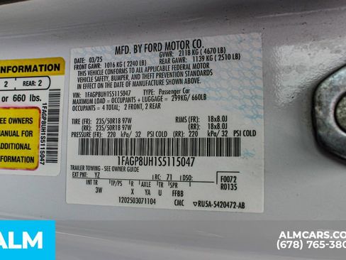 Used 2025 Ford Mustang Premium RWD image 40