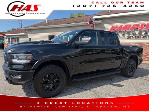 Used 2021 RAM 1500 Rebel w/ Leather & Sound Group AWD/4WD image 2