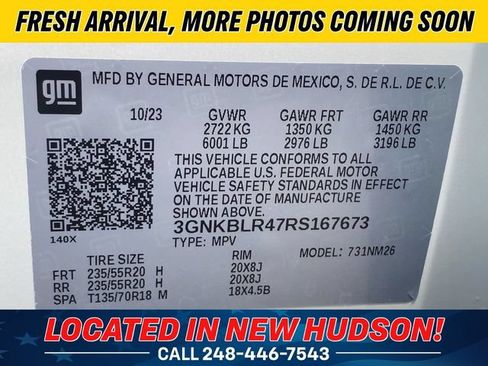 Used 2024 Chevrolet Blazer Premier w/ Driver Confidence II Package AWD/4WD image 14