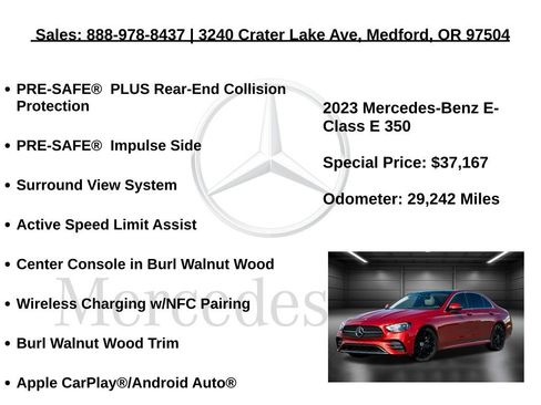 Used 2023 Mercedes-Benz E 350 Sedan image 25