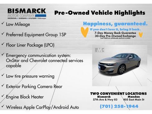Used 2024 Chevrolet Malibu RS w/ LPO, Floor Liner Package FWD image 5