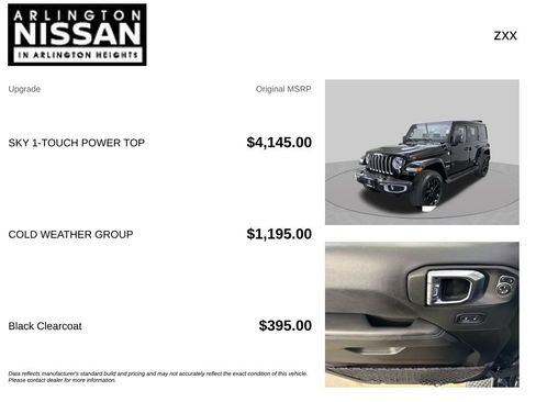 Used 2022 Jeep Wrangler Unlimited Sahara w/ Cold Weather Group AWD/4WD image 4
