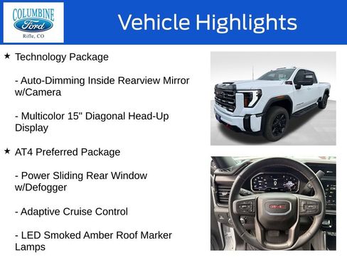 Used 2024 GMC Sierra 3500 AT4 w/ Technology Package AWD/4WD image 24