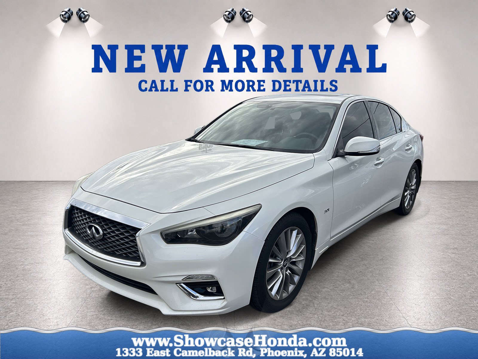 Used 2018 INFINITI Q50 Luxe w/ Cargo Package (L95) RWD image 1