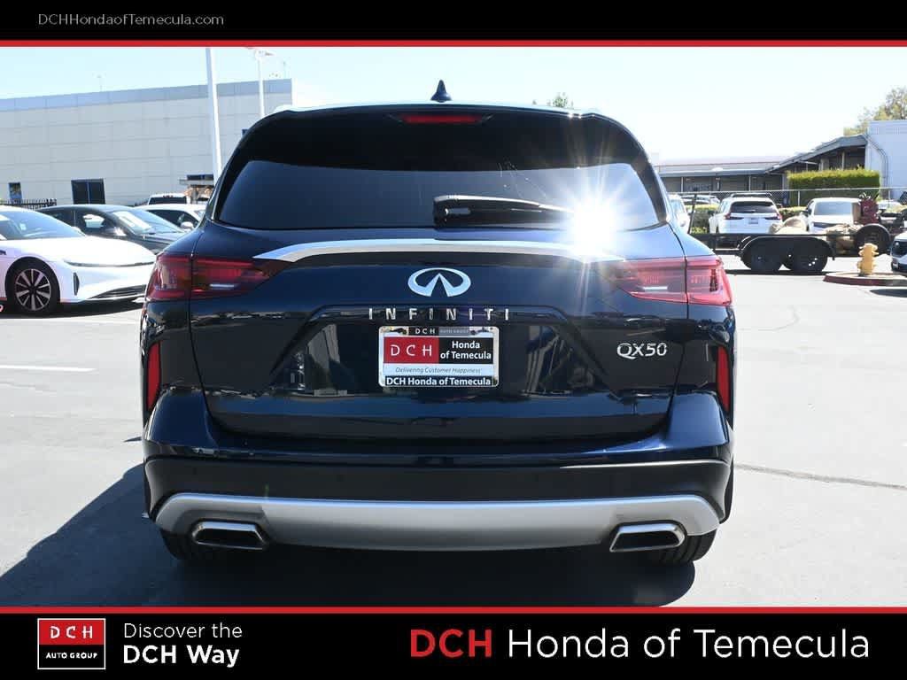 Used 2023 INFINITI QX50 Luxe FWD image 6