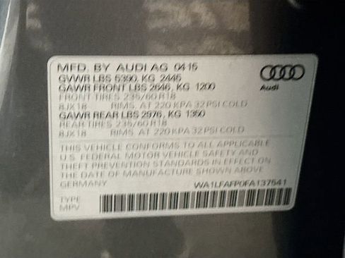 Used 2015 Audi Q5 2.0T Premium Plus w/ Technology Package AWD/4WD image 33