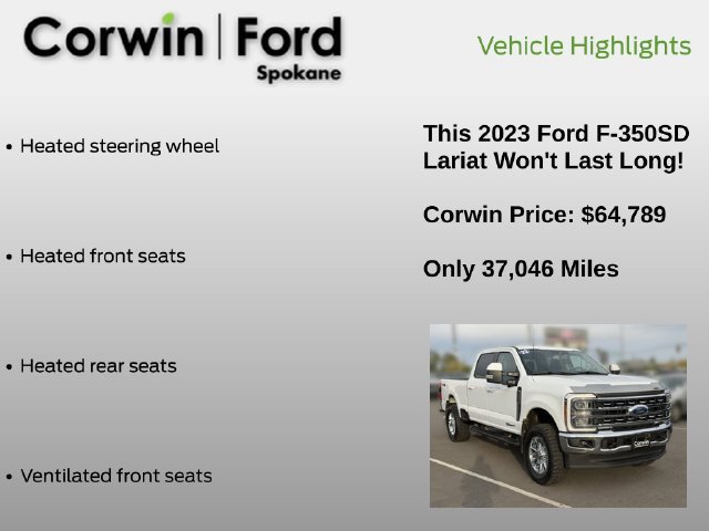 Used 2023 Ford F350 Lariat AWD/4WD image 13