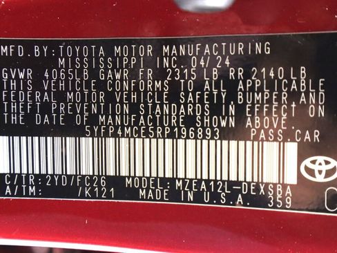 Used 2024 Toyota Corolla SE w/ SE Premium Package image 40