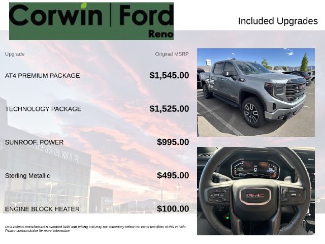 Used 2025 GMC Sierra 1500 AT4 w/ AT4 Premium Package AWD/4WD image 3