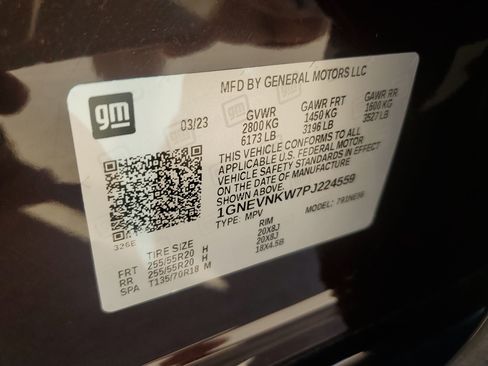 Certified 2023 Chevrolet Traverse High Country image 41