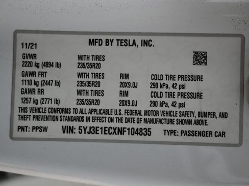 Used 2022 Tesla Model 3 Performance AWD/4WD image 39