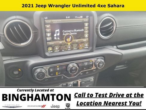 Used 2021 Jeep Wrangler Unlimited Sahara w/ Dual Top Group AWD/4WD image 14