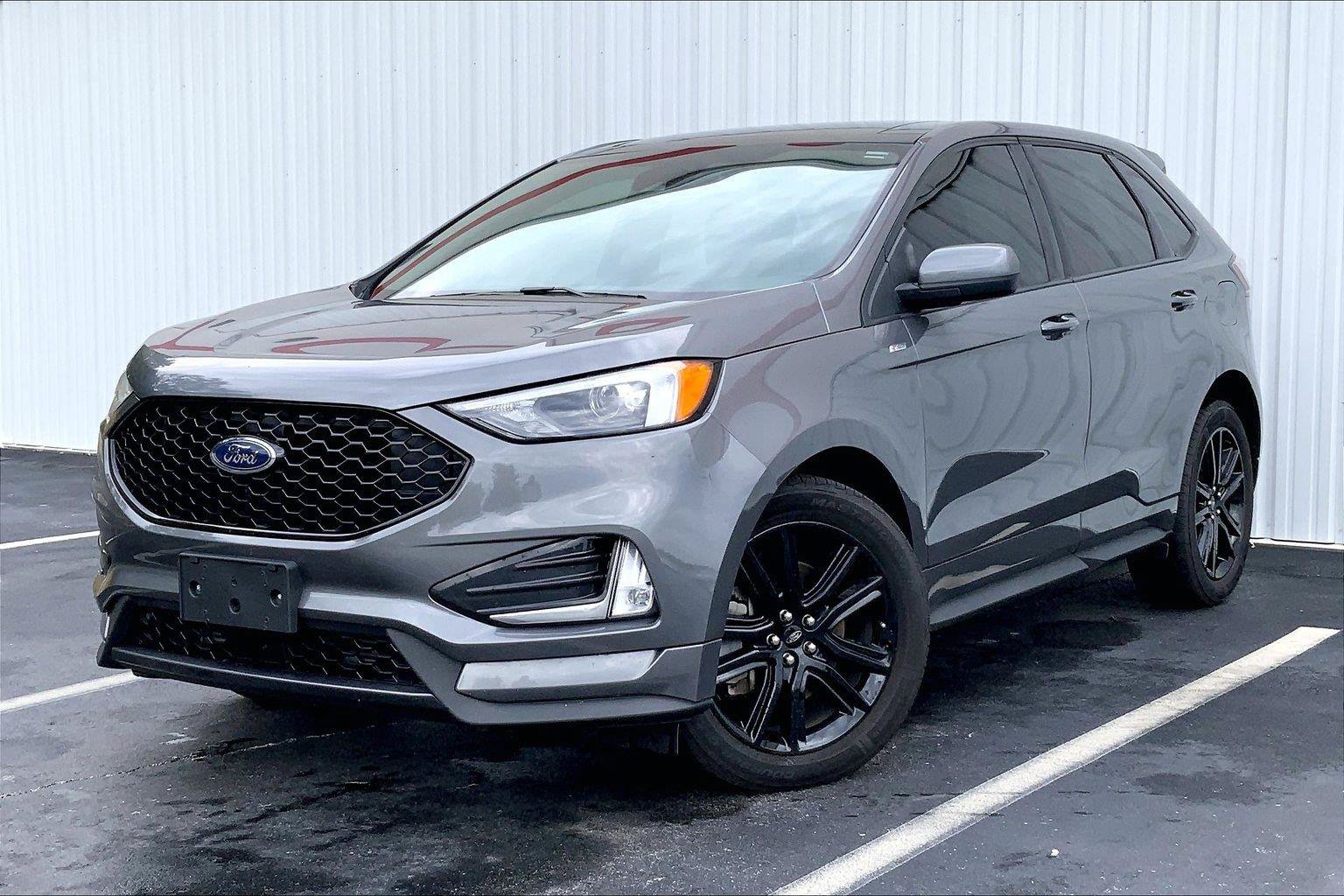 Used 2022 Ford Edge ST-Line w/ Class II Trailer Tow Package AWD/4WD image 1