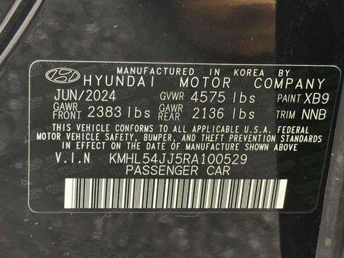 Used 2024 Hyundai Sonata Limited FWD image 33