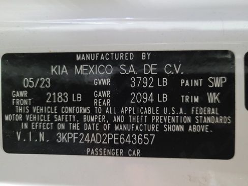 Used 2023 Kia Forte LXS w/ LXS Technology Package FWD image 33