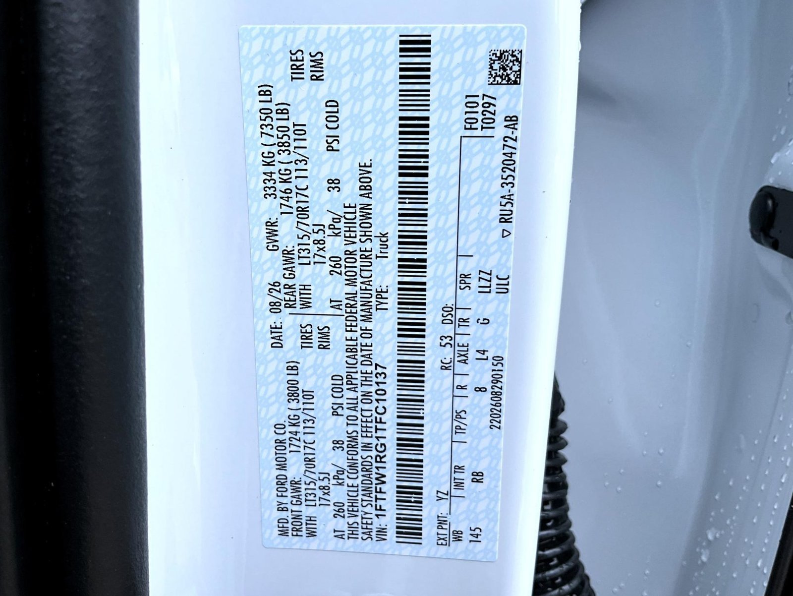 New 2026 Ford F150 Raptor AWD/4WD image 28
