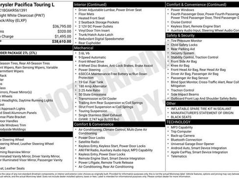 Used 2019 Chrysler Pacifica Touring-L image 4