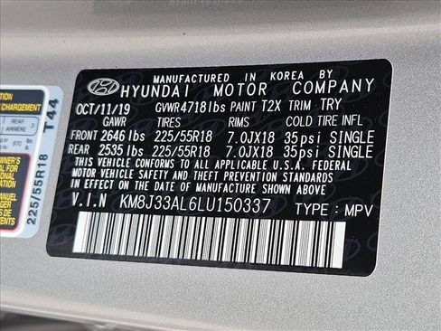 Used 2020 Hyundai Tucson Ultimate FWD image 23