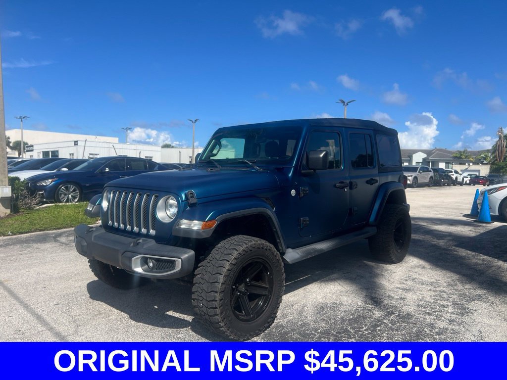 Used 2018 Jeep Wrangler Unlimited Sahara AWD/4WD image 2