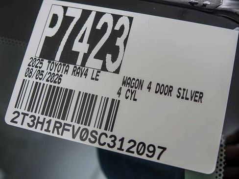 Used 2025 Toyota RAV4 LE FWD image 27