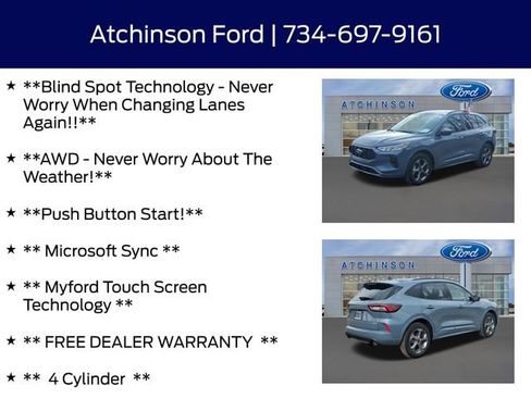 Certified 2024 Ford Escape ST-Line w/ Tech Pack #1 image 8