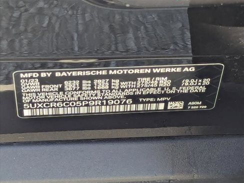 Certified 2023 BMW X5 xDrive40i w/ Luxury Seating Package image 26