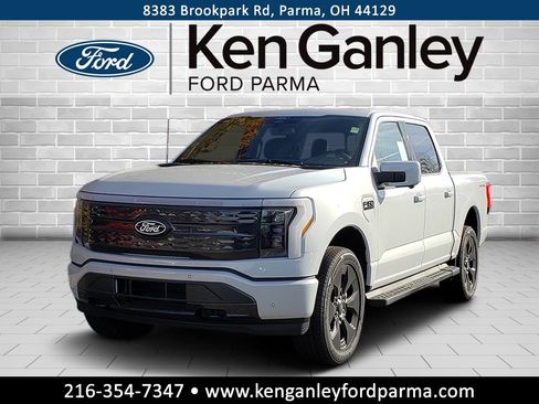 New 2025 Ford F150 Lightning Platinum w/ Dark Elements Package image 1