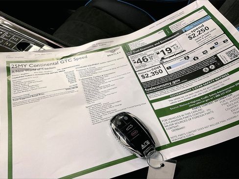 New 2025 Bentley Continental GT Speed image 33