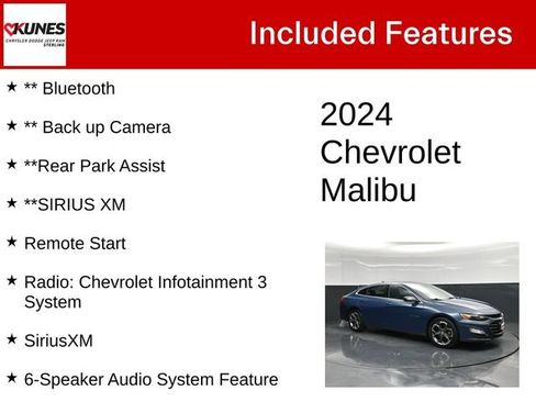 Used 2024 Chevrolet Malibu LT FWD image 5