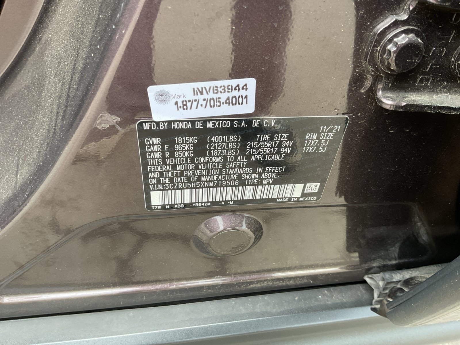 Used 2022 Honda HR-V EX image 27