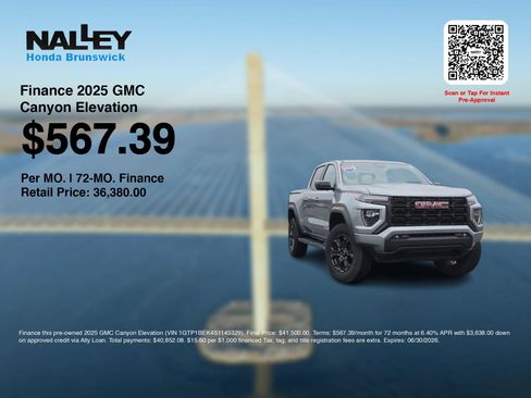 Used 2025 GMC Canyon Elevation w/ Convenience Package RWD image 3