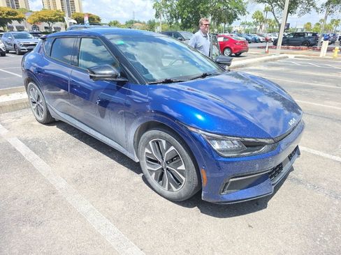 Certified 2023 Kia EV6 GT-Line w/ GT-Line Suede Seat Package RWD image 2