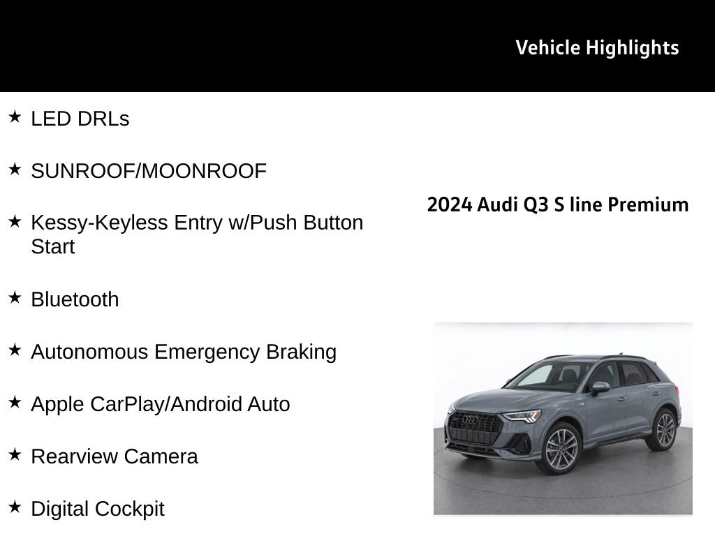 Used 2024 Audi Q3 2.0T Premium AWD/4WD image 31