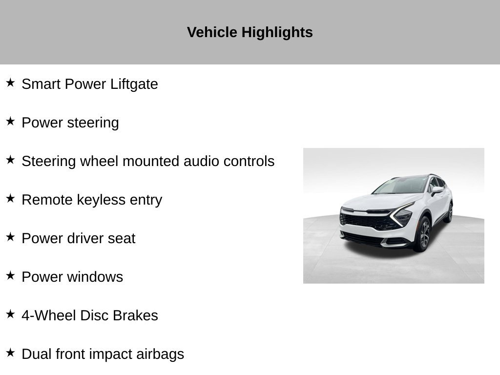 Certified 2025 Kia Sportage EX w/ Premium Package AWD/4WD image 37