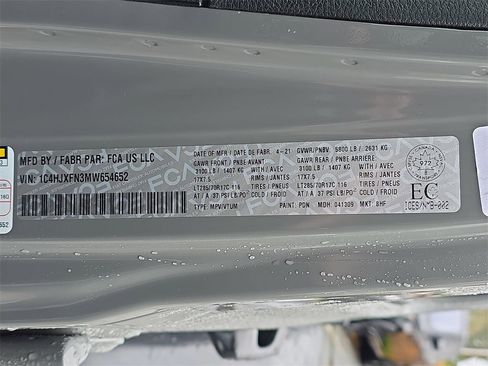 Used 2021 Jeep Wrangler Unlimited Rubicon w/ Uconnect 4C Nav & Sound Group image 39