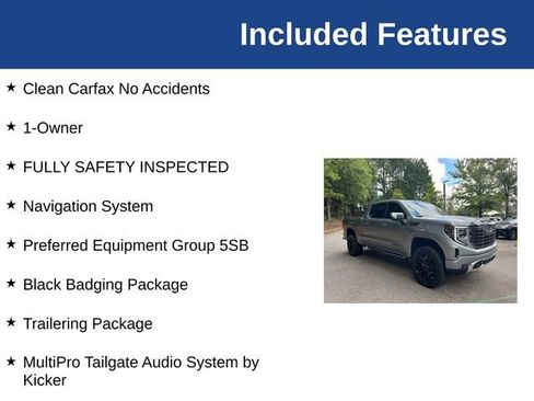 Used 2026 GMC Sierra 1500 Denali Ultimate w/ LPO, Black Badging Package AWD/4WD image 5