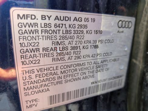 Used 2019 Audi Q8 Premium Plus w/ Premium Plus image 36