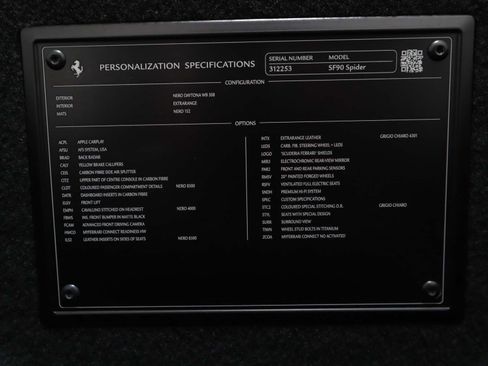 Certified 2025 Ferrari SF90 Spider image 27