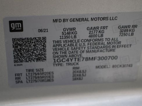 Used 2021 Chevrolet Silverado 3500 LT w/ Convenience Package image 49