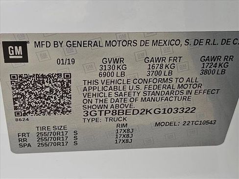 Used 2019 GMC Sierra 1500 SLE w/ SLE Value Package image 16