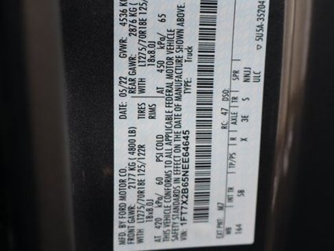 Used 2022 Ford F250 Lariat w/ Lariat Value Package image 37