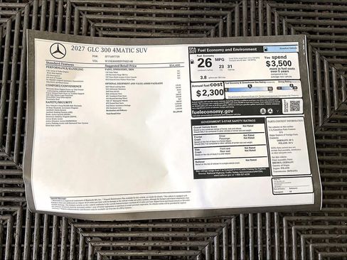 New 2027 Mercedes-Benz GLC 300 4MATIC image 18