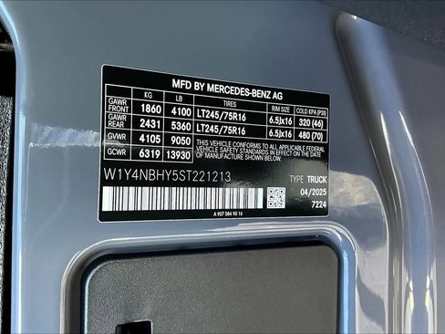 New 2025 Mercedes-Benz Sprinter 2500 image 18